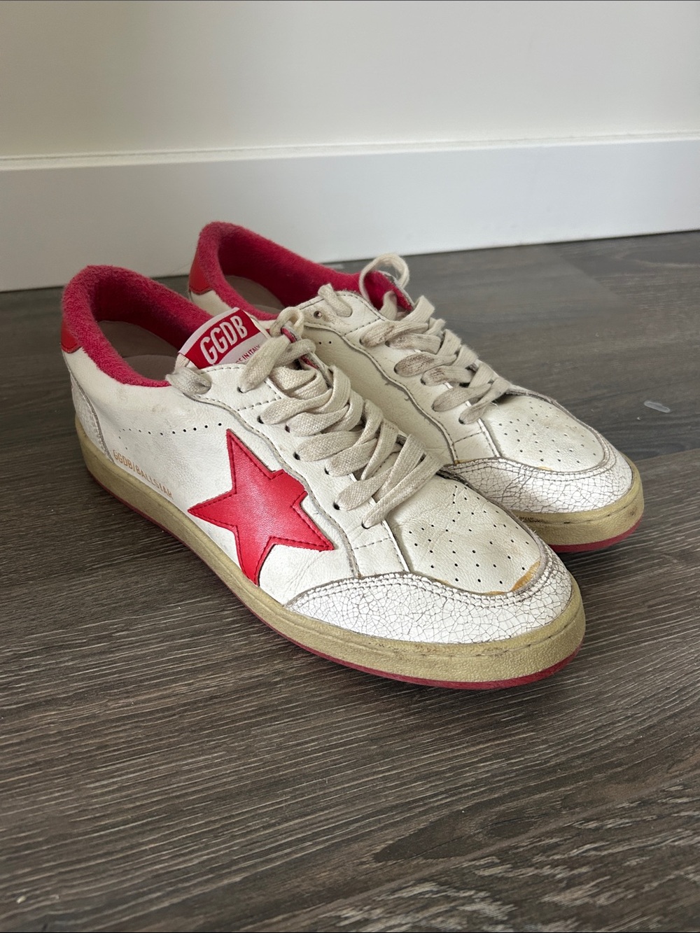 Golden Goose Red Ball Star